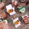Mini Christmas Party Favor Boxes Treat Boxes, Small Christmas Gift Boxes for Advent Calendar Xmas Candy Treats Cookies